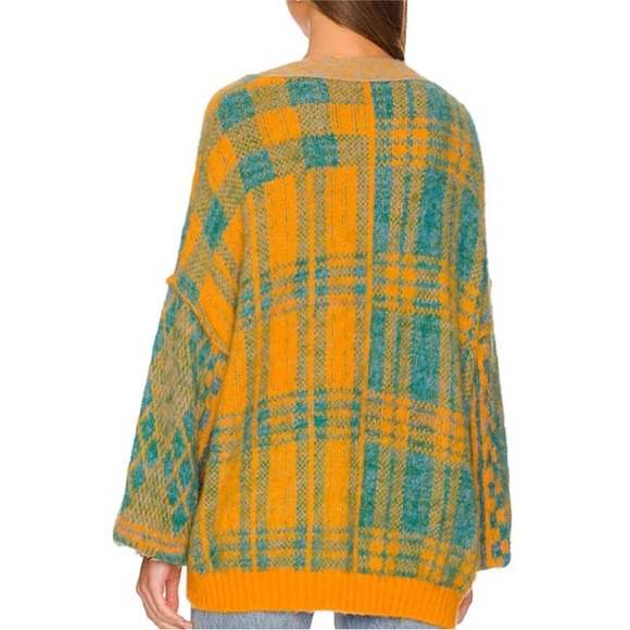 NWT Free People Sepia Cardigan - Marigold Sky - Size XS - Picture 3 of 9